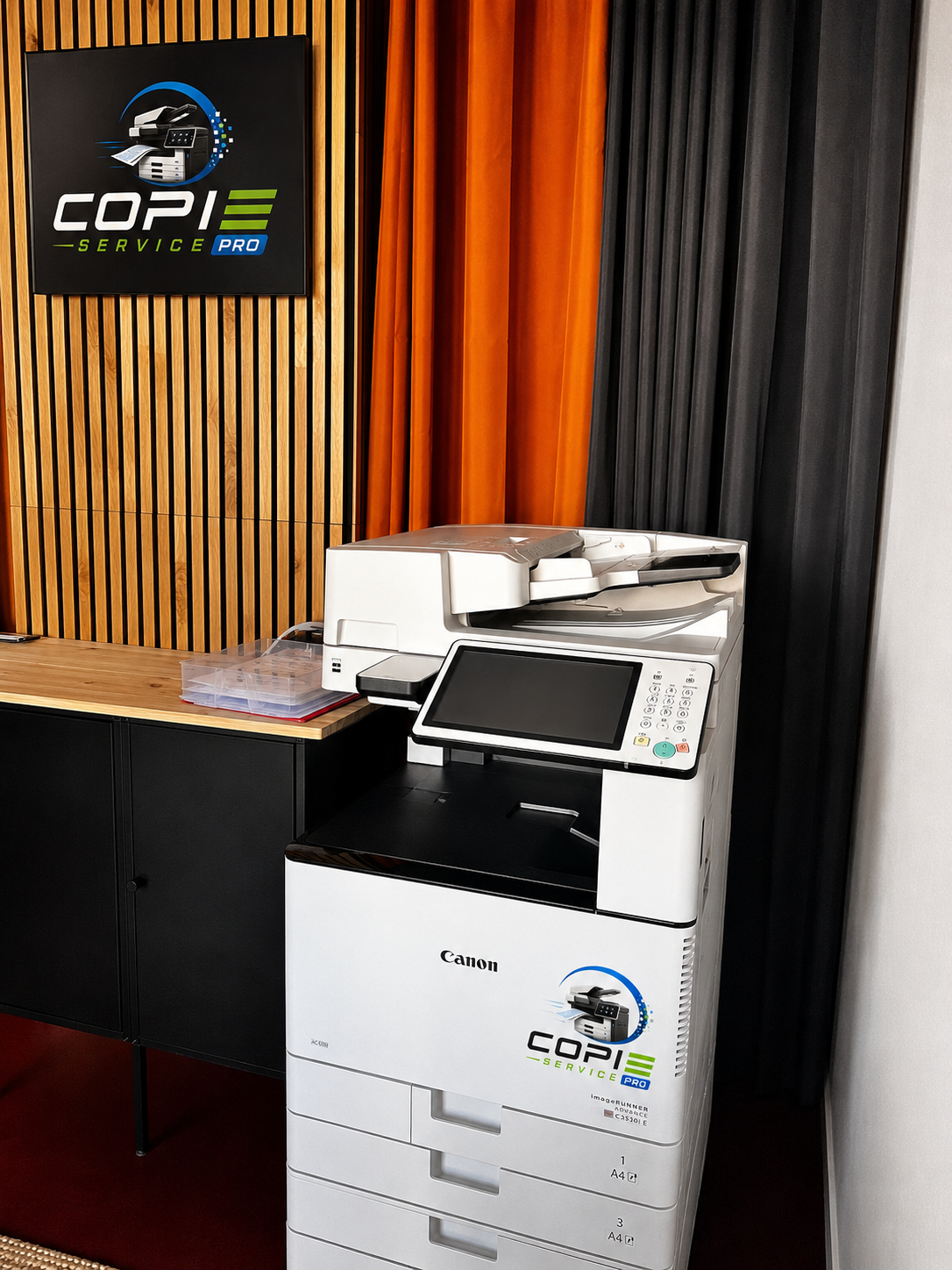 Copieur professionnel Canon installé par Copie Service Pro